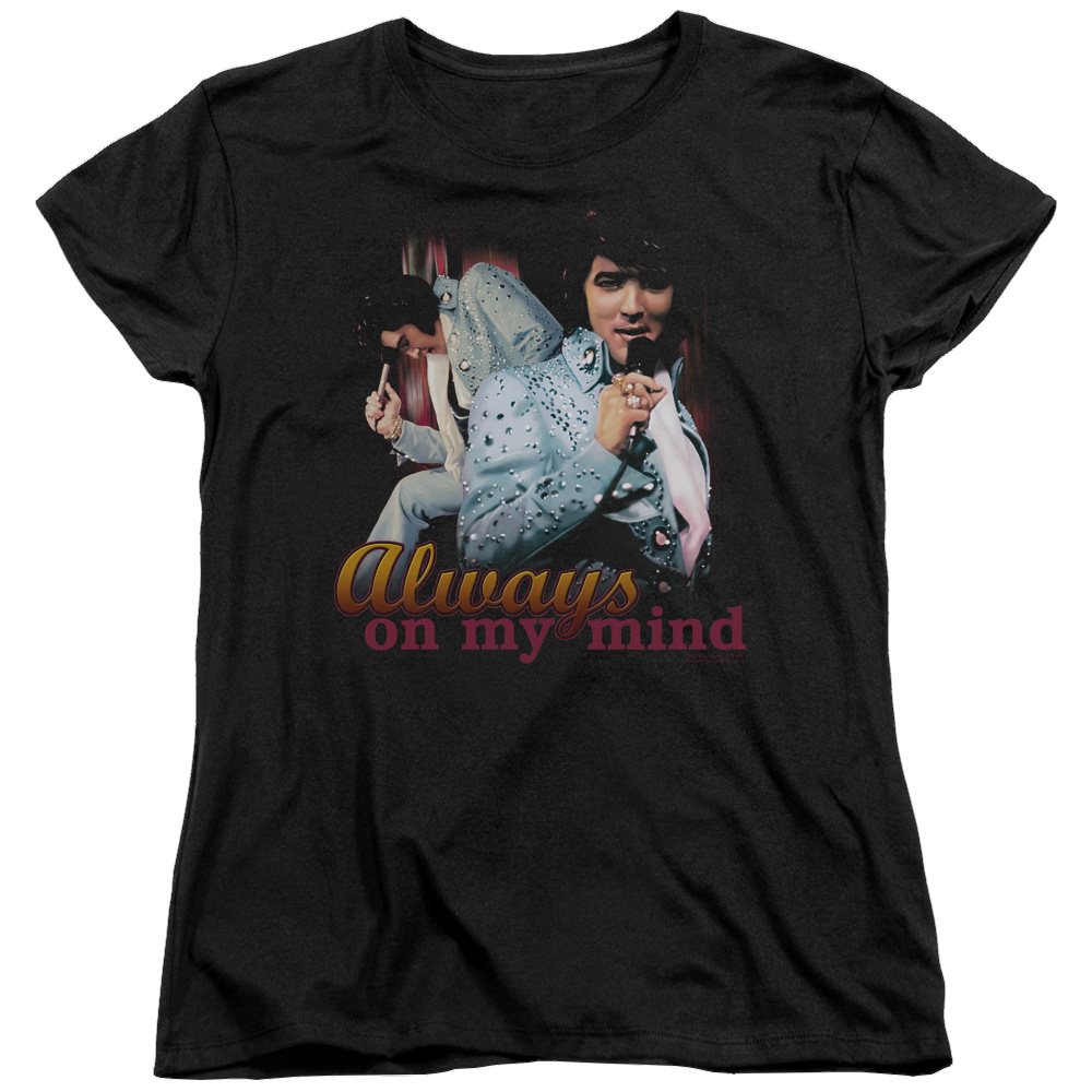 Elvis Presley Always On My Mind - Women's T-Shirt Women's T-Shirt Elvis Presley