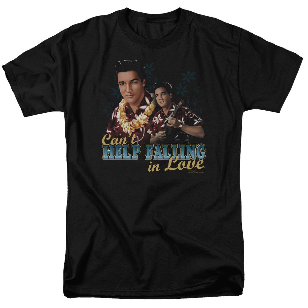 Elvis Presley Cant Help Falling - Men's Regular Fit T-Shirt Men's Regular Fit T-Shirt Elvis Presley