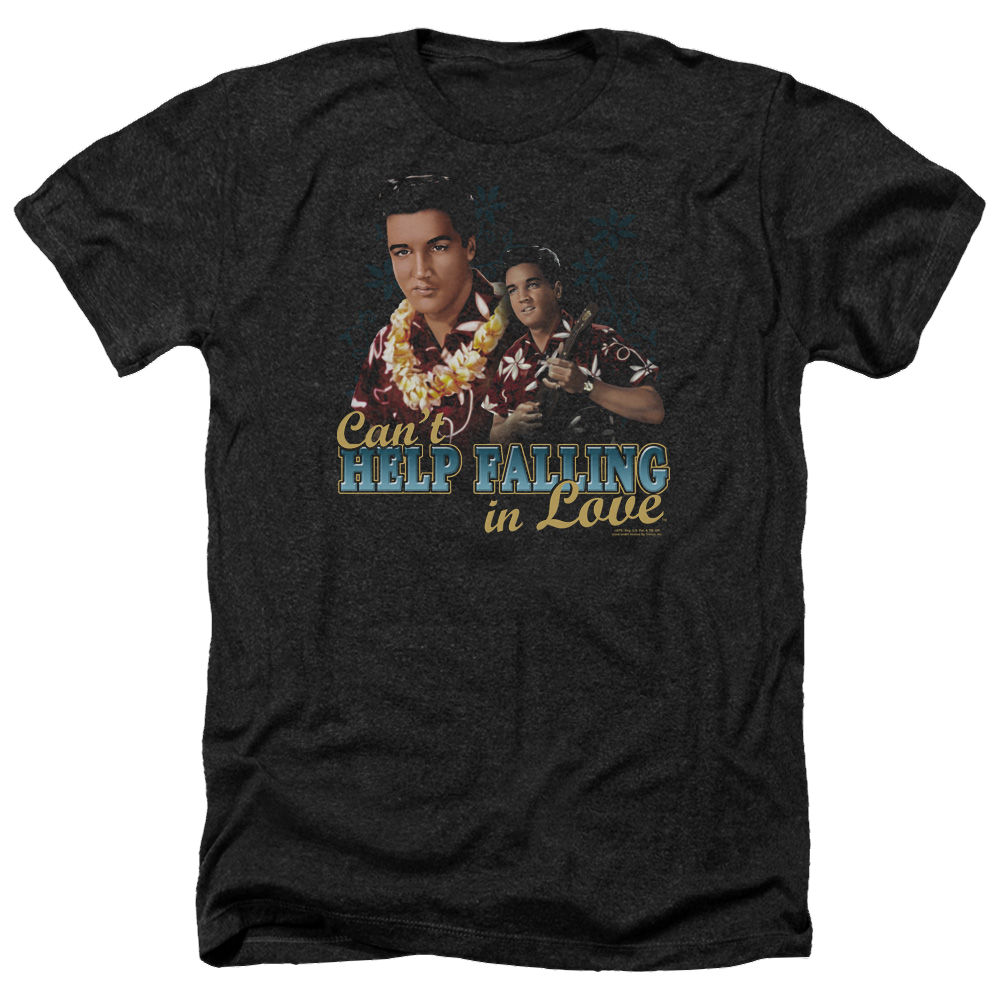 Elvis Presley Cant Help Falling - Men's Heather T-Shirt Men's Heather T-Shirt Elvis Presley