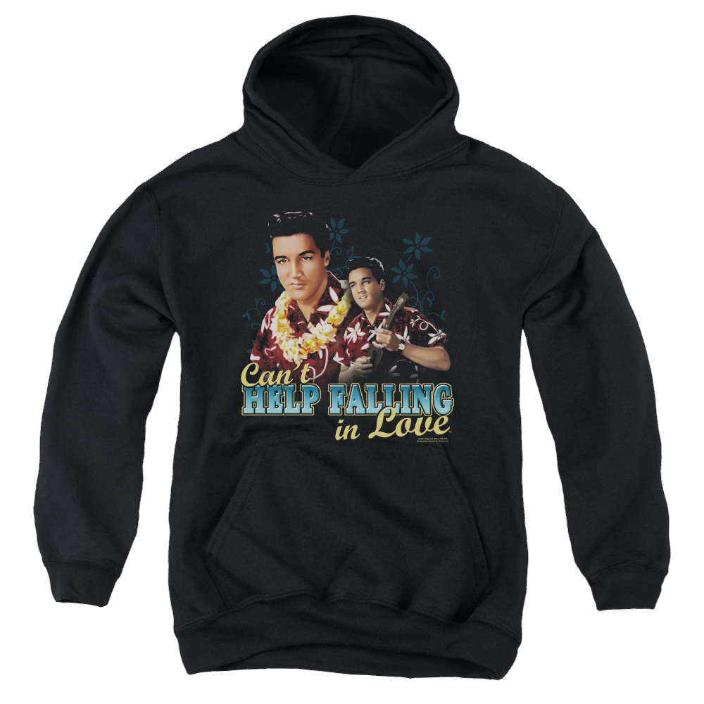 Elvis Presley Cant Help Falling - Youth Hoodie (Ages 8-12) Youth Hoodie (Ages 8-12) Elvis Presley
