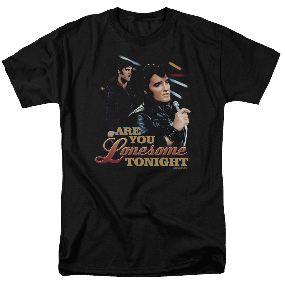 Elvis Presley Are You Lonesome - Men's Regular Fit T-Shirt Men's Regular Fit T-Shirt Elvis Presley
