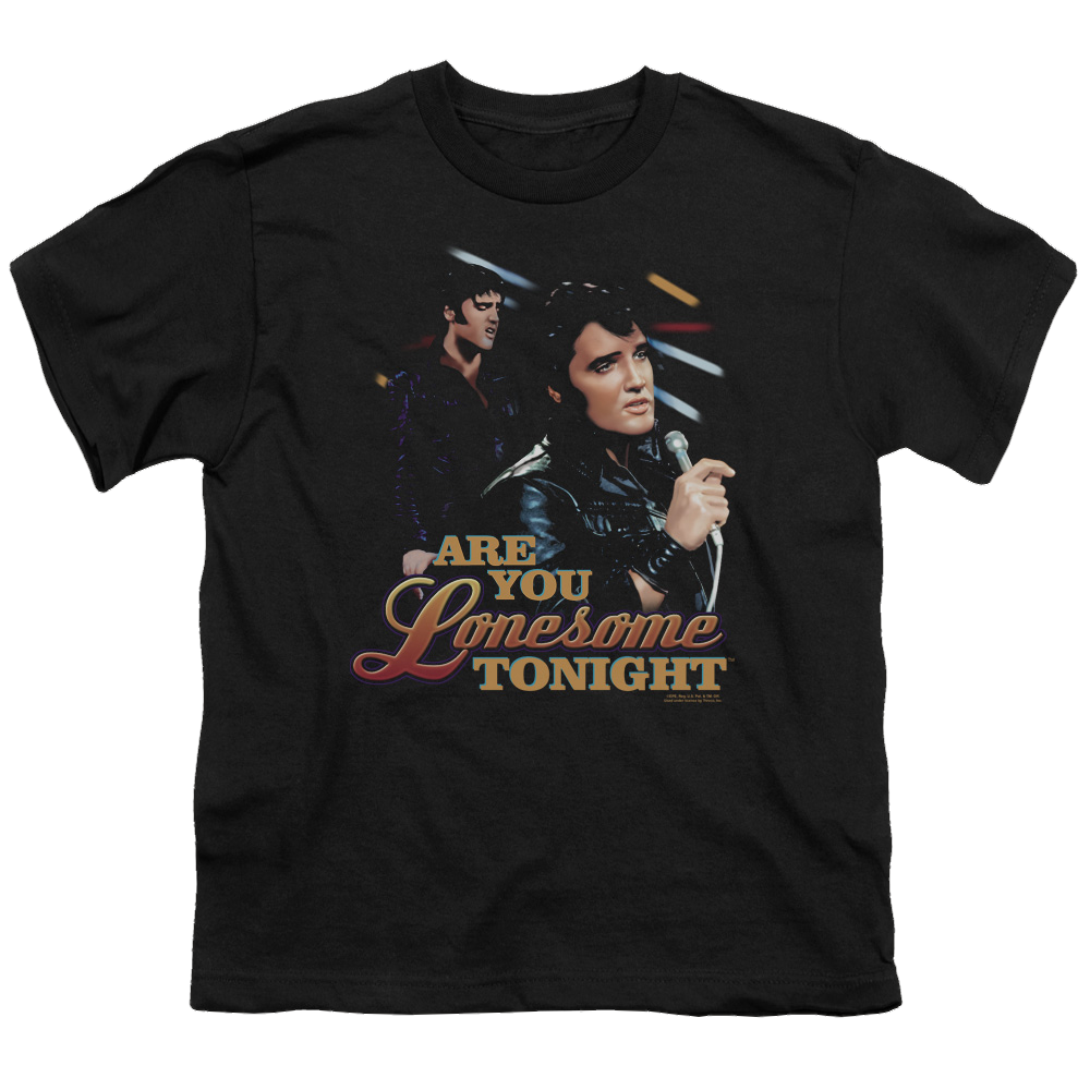 Elvis Presley Are You Lonesome - Kid's T-Shirt Kid's T-Shirt (Ages 4-7) Elvis Presley