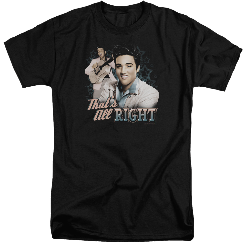 Elvis Presley Thats All Right - Men's Tall Fit T-Shirt Men's Tall Fit T-Shirt Elvis Presley
