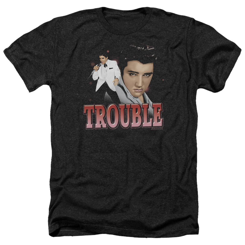 Elvis Presley Trouble - Men's Heather T-Shirt Men's Heather T-Shirt Elvis Presley