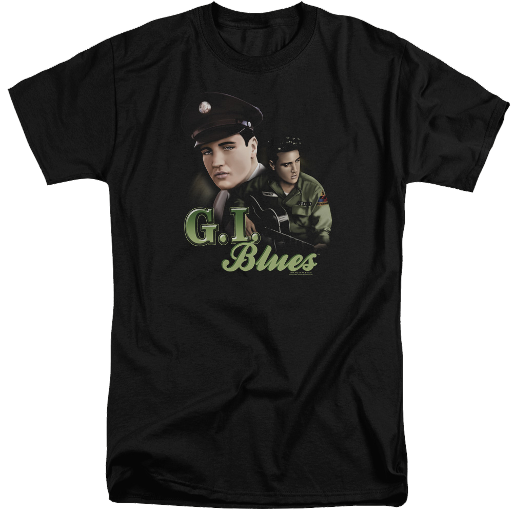 Elvis Presley G I Blues - Men's Tall Fit T-Shirt Men's Tall Fit T-Shirt Elvis Presley