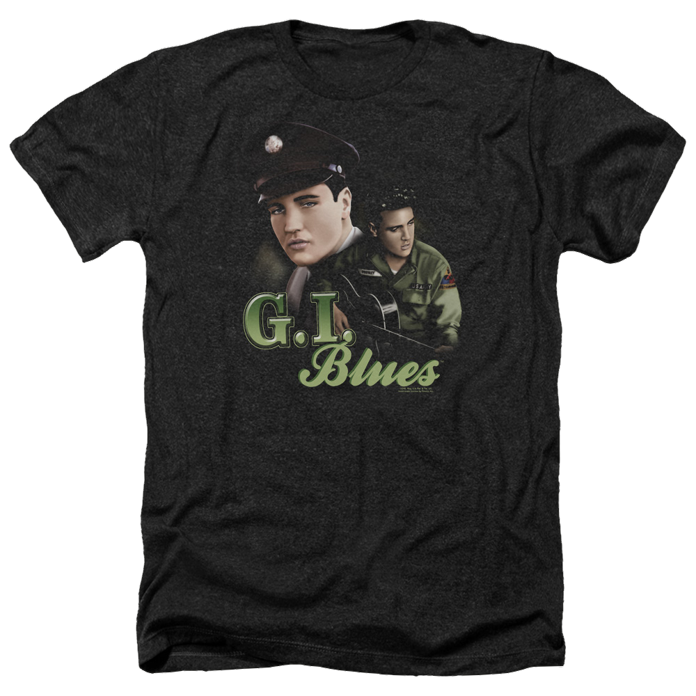 Elvis Presley G I Blues - Men's Heather T-Shirt Men's Heather T-Shirt Elvis Presley