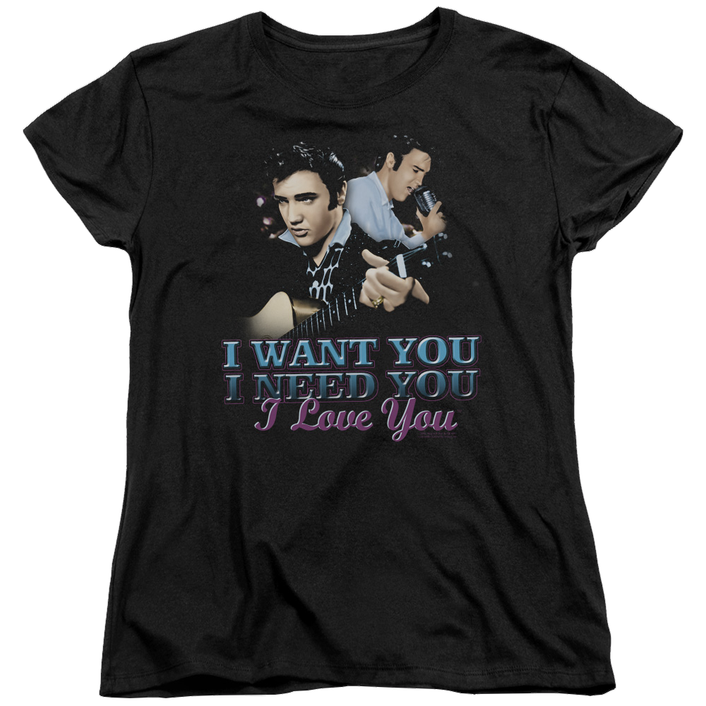 Elvis Presley I Want You - Women's T-Shirt Women's T-Shirt Elvis Presley