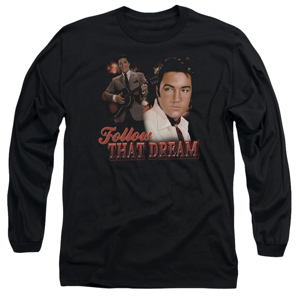 Elvis Presley Follow That Dream - Men's Long Sleeve T-Shirt Men's Long Sleeve T-Shirt Elvis Presley