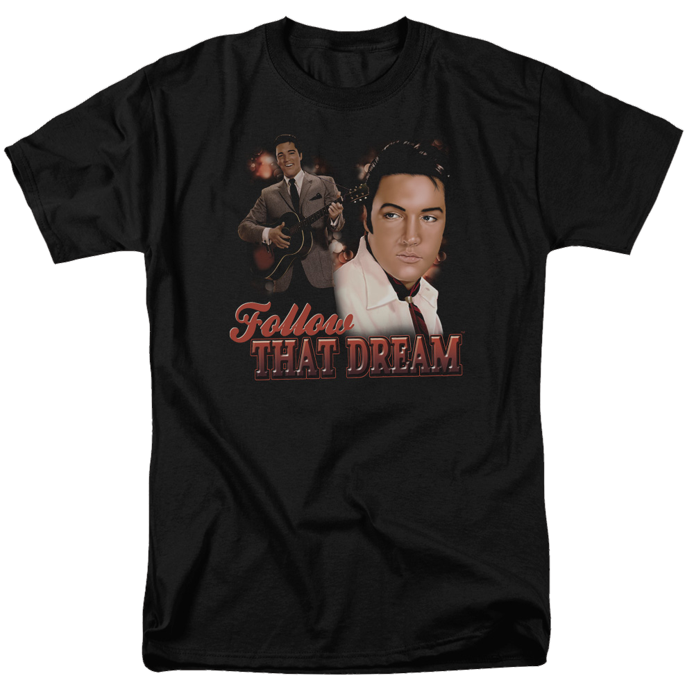 Elvis Presley Follow That Dream - Men's Regular Fit T-Shirt Men's Regular Fit T-Shirt Elvis Presley