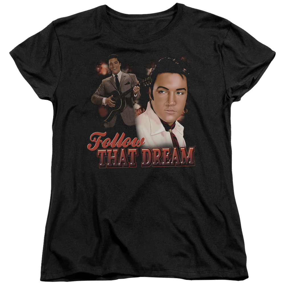 Elvis Presley Follow That Dream - Women's T-Shirt Women's T-Shirt Elvis Presley