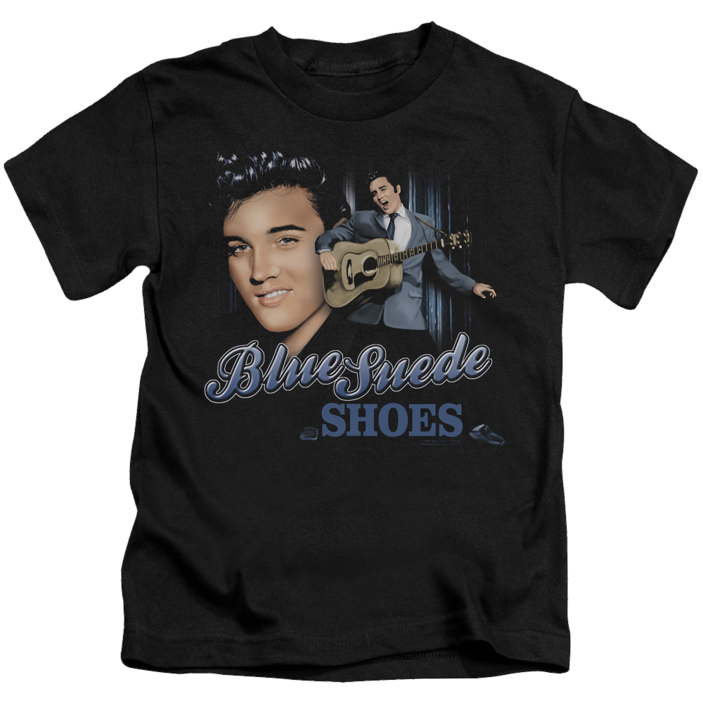 Elvis Presley Blue Suede Shoes - Kid's T-Shirt (Ages 4-7) Kid's T-Shirt (Ages 4-7) Elvis Presley