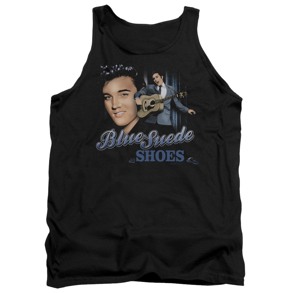 Elvis Presley Blue Suede Shoes Men's Tank Men's Tank Elvis Presley