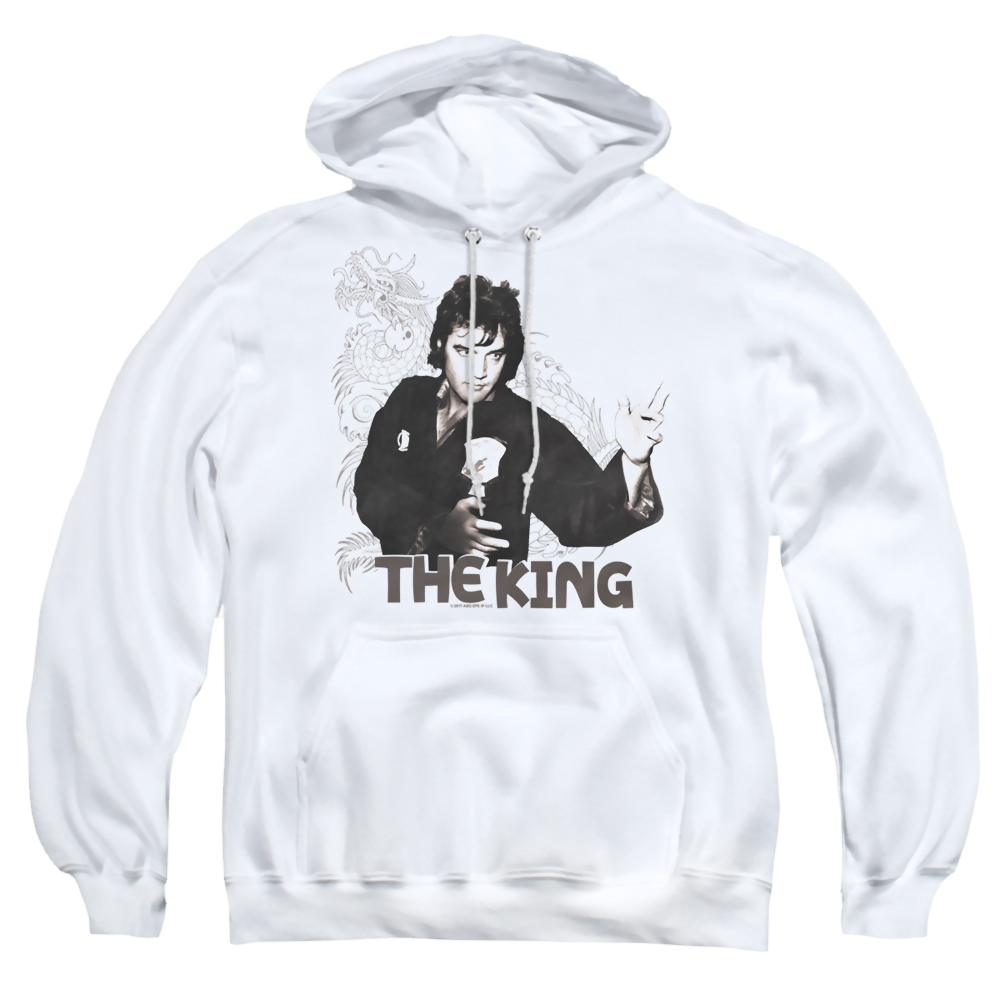 Elvis Presley Fighting King - Pullover Hoodie Pullover Hoodie Elvis Presley