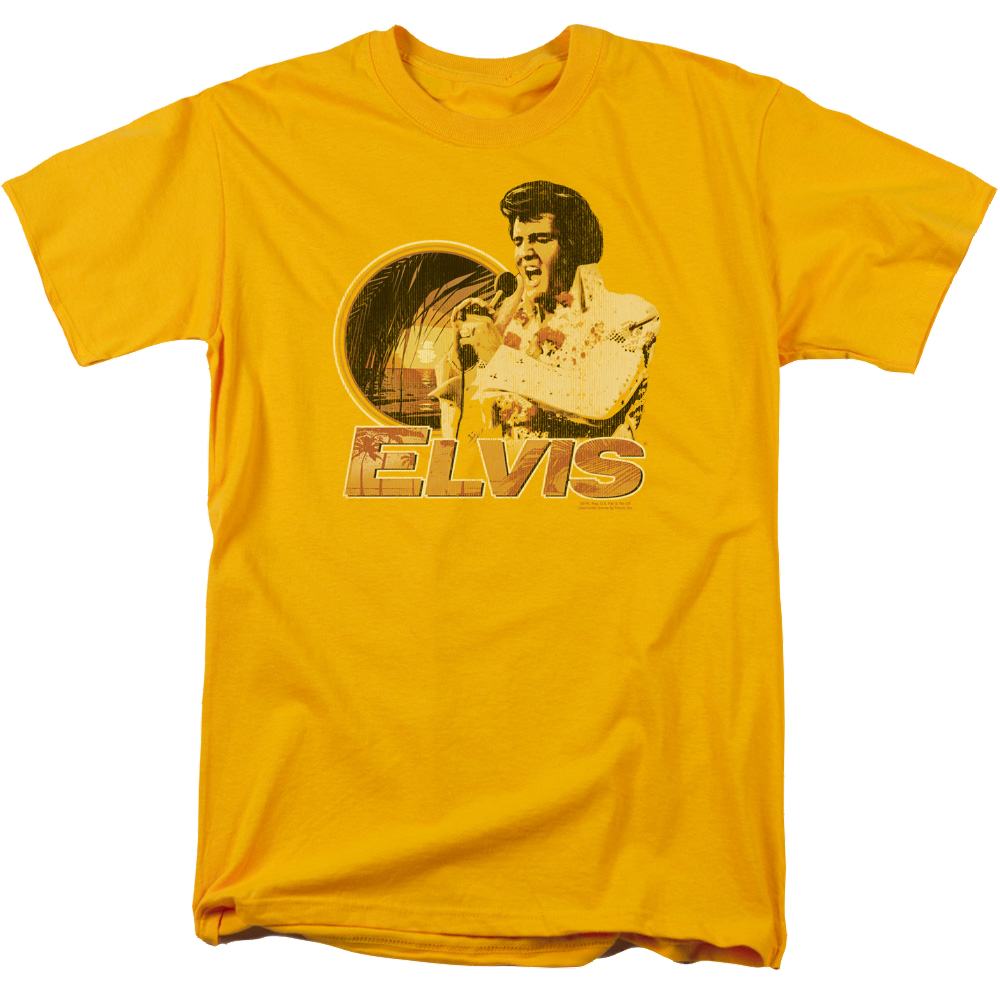 Elvis Presley Singing Hawaii Style - Men's Regular Fit T-Shirt Men's Regular Fit T-Shirt Elvis Presley