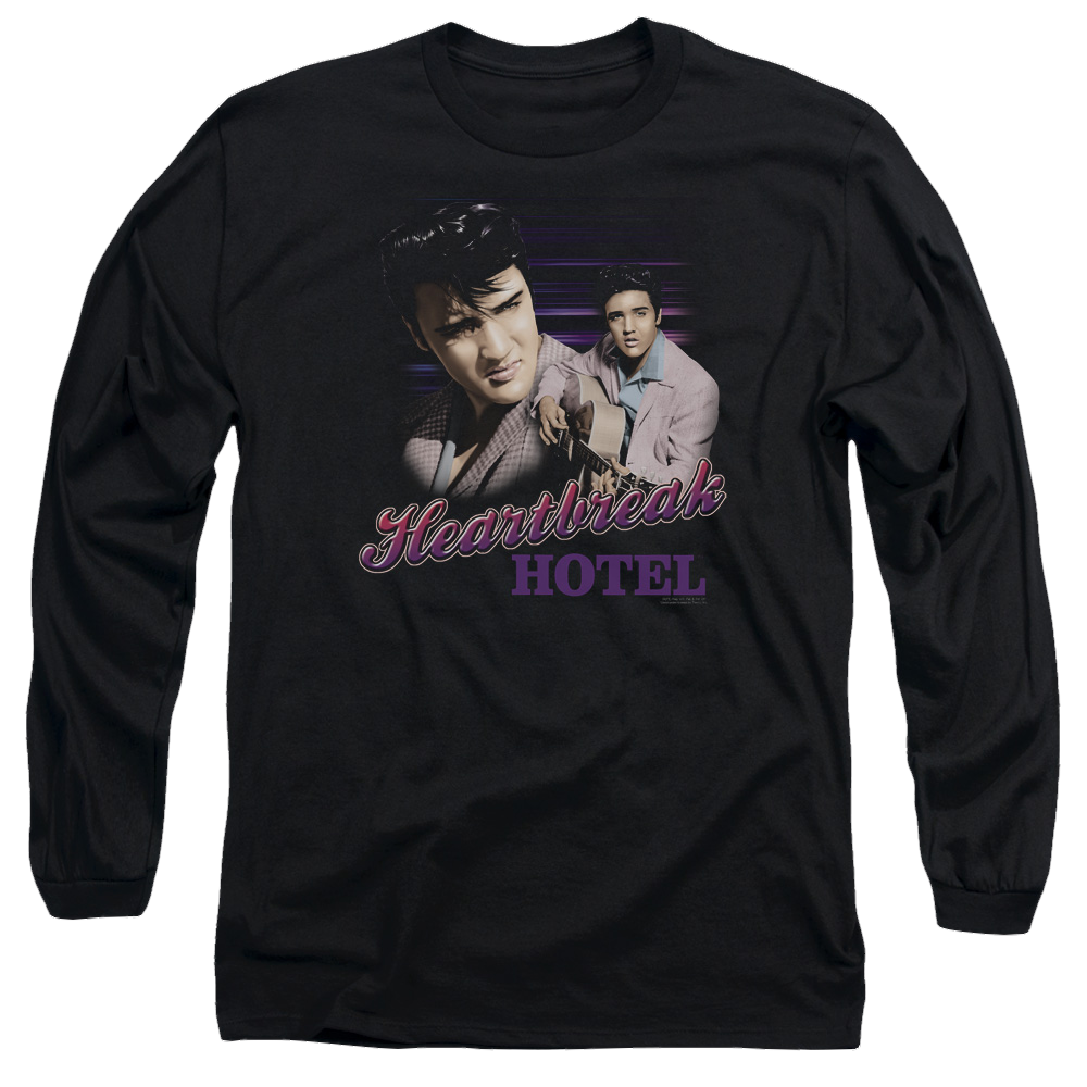 Elvis Presley Heartbreak Hotel - Men's Long Sleeve T-Shirt Men's Long Sleeve T-Shirt Elvis Presley