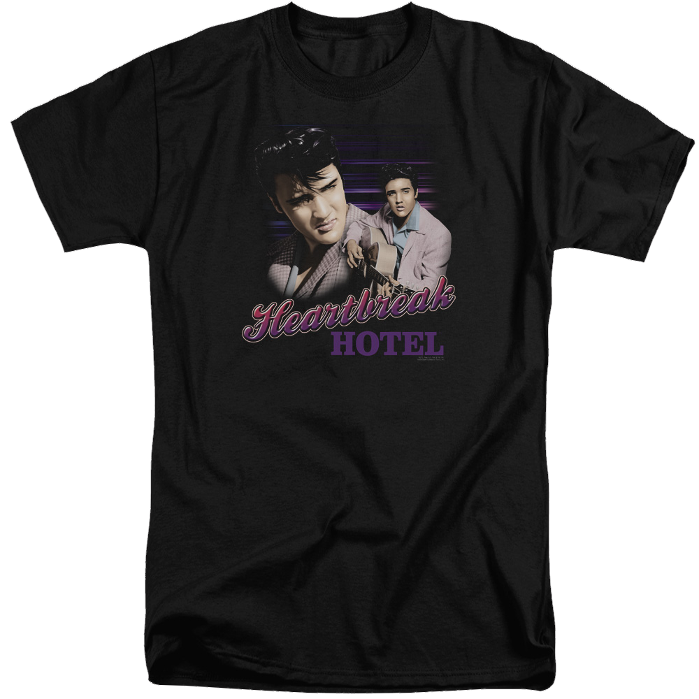 Elvis Presley Heartbreak Hotel - Men's Tall Fit T-Shirt Men's Tall Fit T-Shirt Elvis Presley