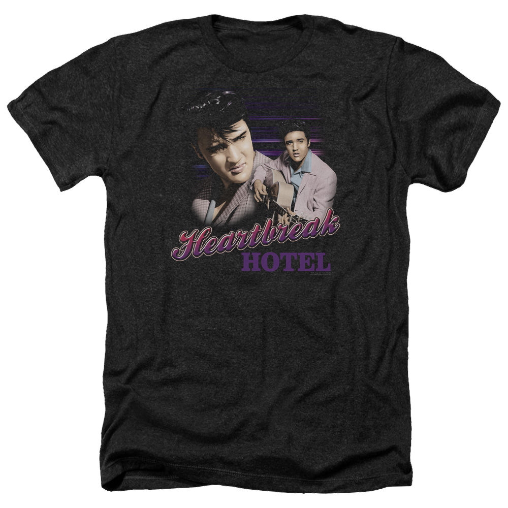 Elvis Presley Heartbreak Hotel - Men's Heather T-Shirt Men's Heather T-Shirt Elvis Presley
