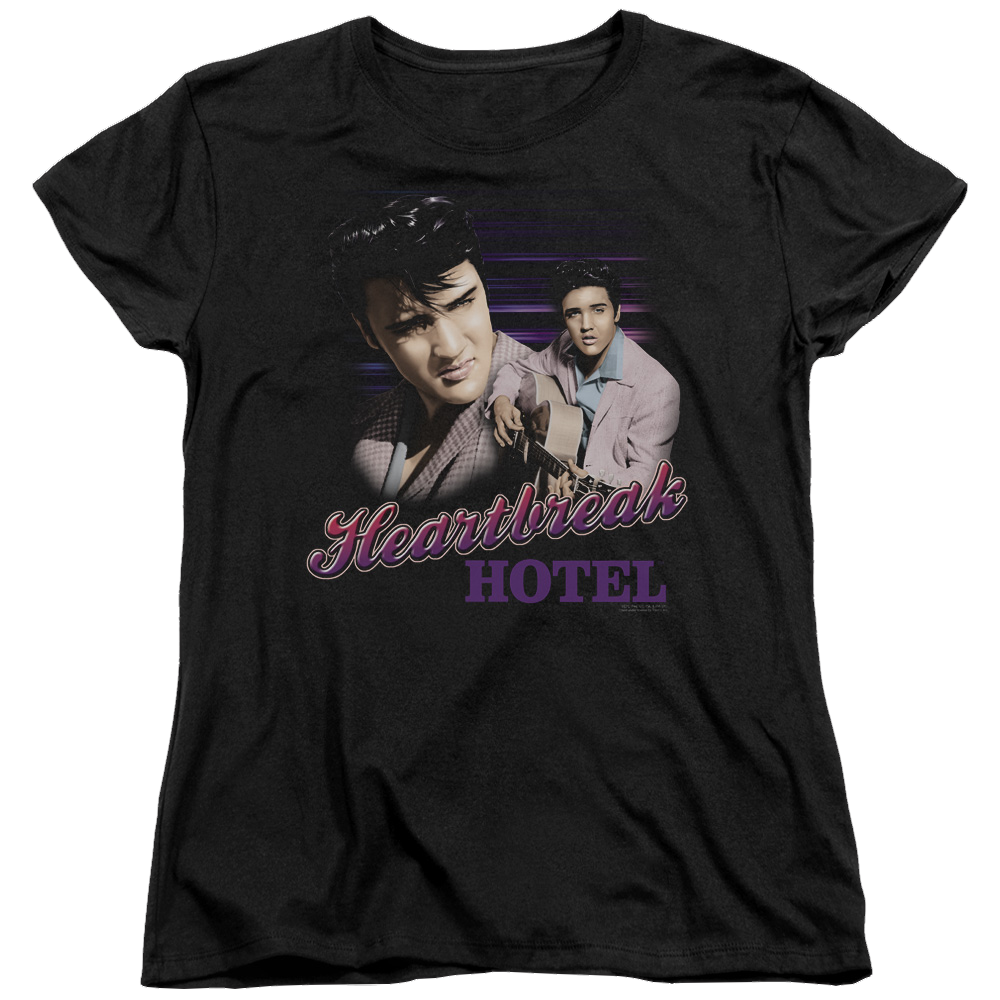 Elvis Presley Heartbreak Hotel - Women's T-Shirt Women's T-Shirt Elvis Presley