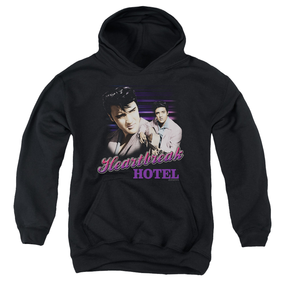 Elvis Presley Heartbreak Hotel - Youth Hoodie (Ages 8-12) Youth Hoodie (Ages 8-12) Elvis Presley