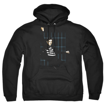 Elvis Presley Blue Bars - Pullover Hoodie Pullover Hoodie Elvis Presley