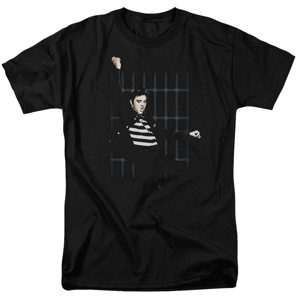 Elvis Presley Blue Bars - Men's Regular Fit T-Shirt Men's Regular Fit T-Shirt Elvis Presley