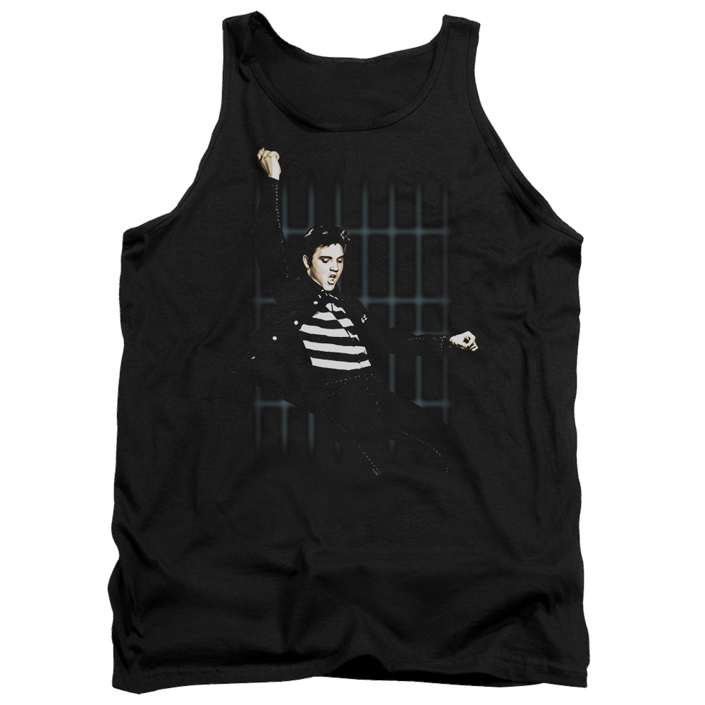 Elvis Presley Blue Bars Men's Tank Men's Tank Elvis Presley