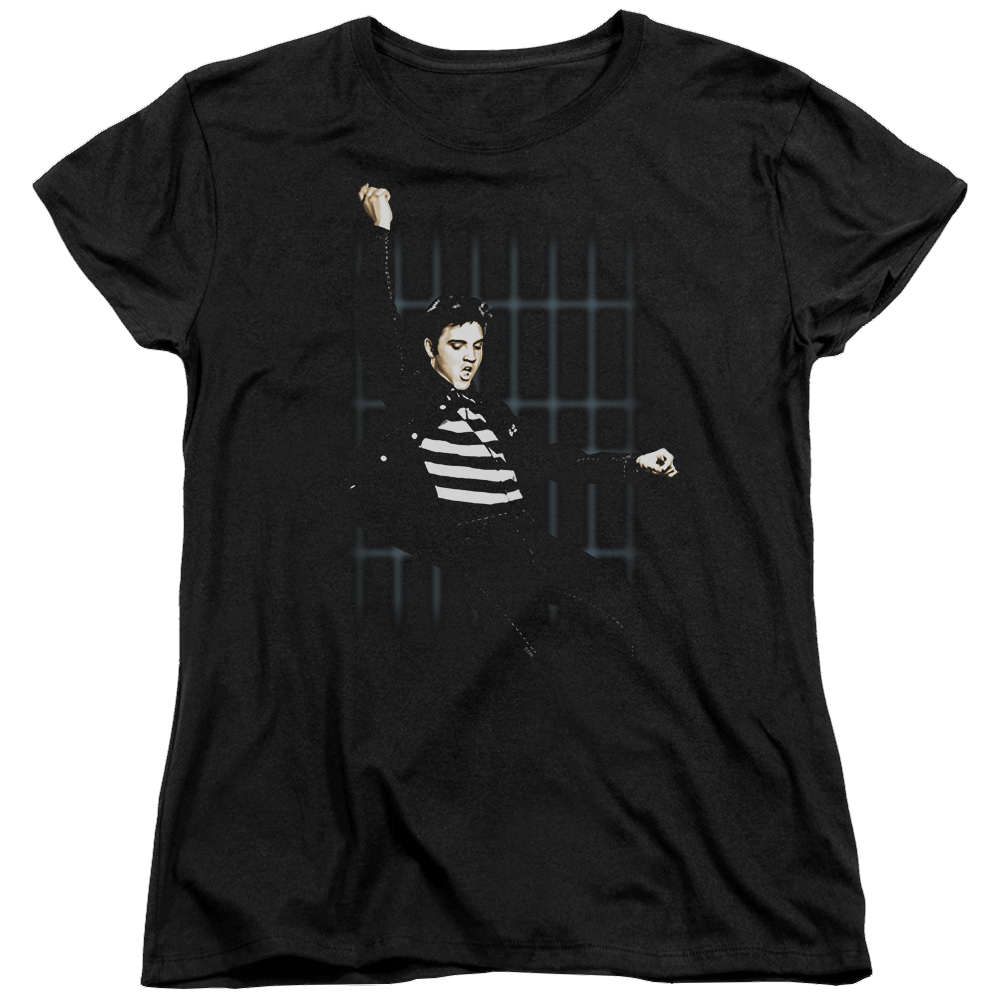 Elvis Presley Blue Bars - Women's T-Shirt Women's T-Shirt Elvis Presley