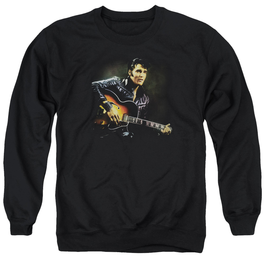Elvis Presley 1968 - Men's Crewneck Sweatshirt Men's Crewneck Sweatshirt Elvis Presley