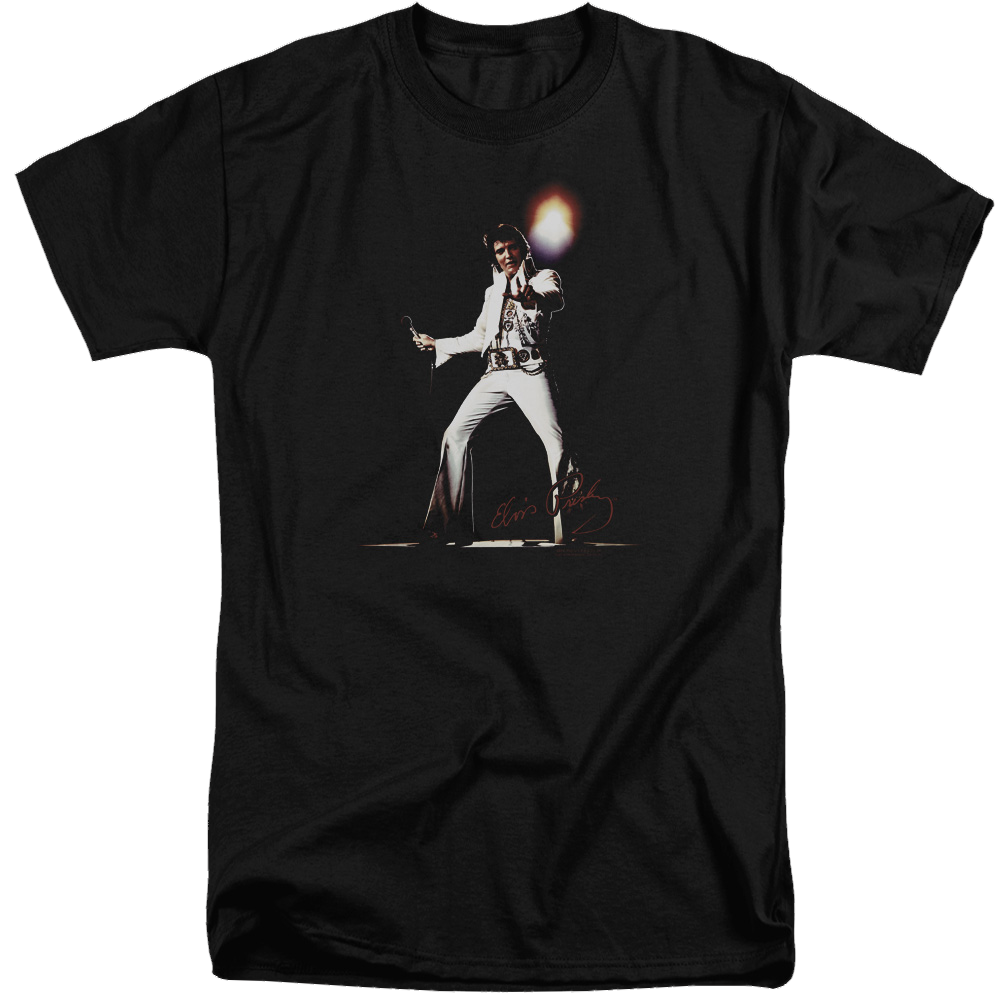 Elvis Presley Glorious - Men's Tall Fit T-Shirt Men's Tall Fit T-Shirt Elvis Presley