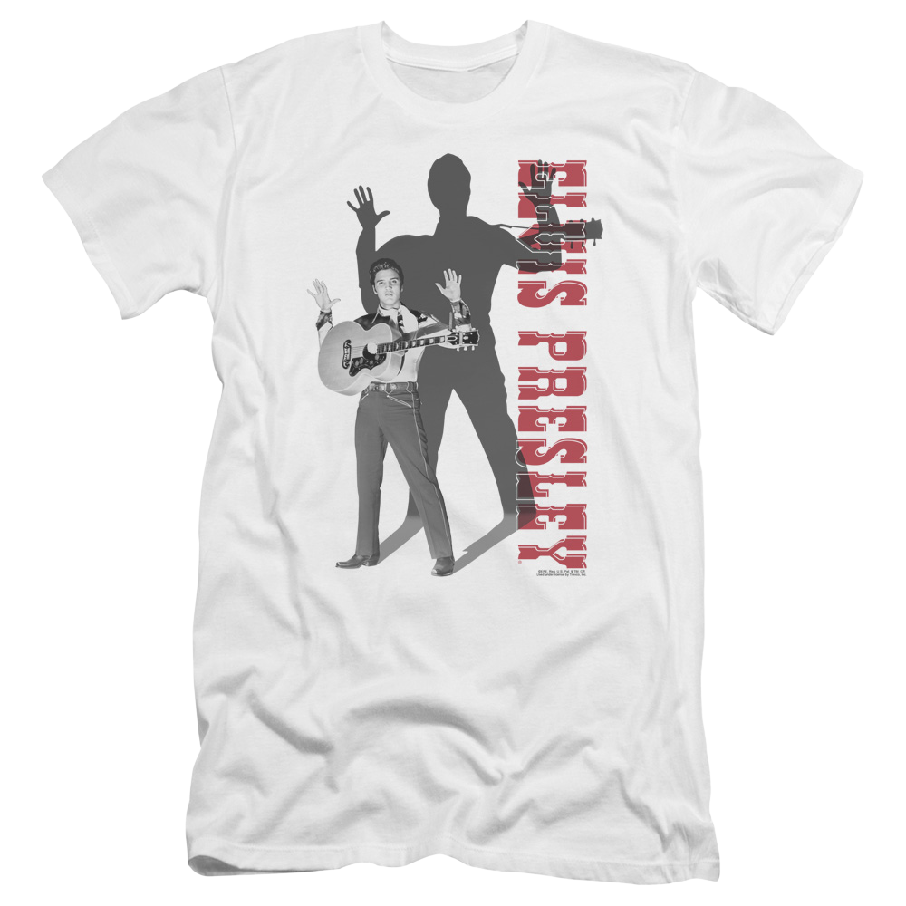 Elvis Presley Look No Hands - Men's Premium Slim Fit T-Shirt Men's Premium Slim Fit T-Shirt Elvis Presley