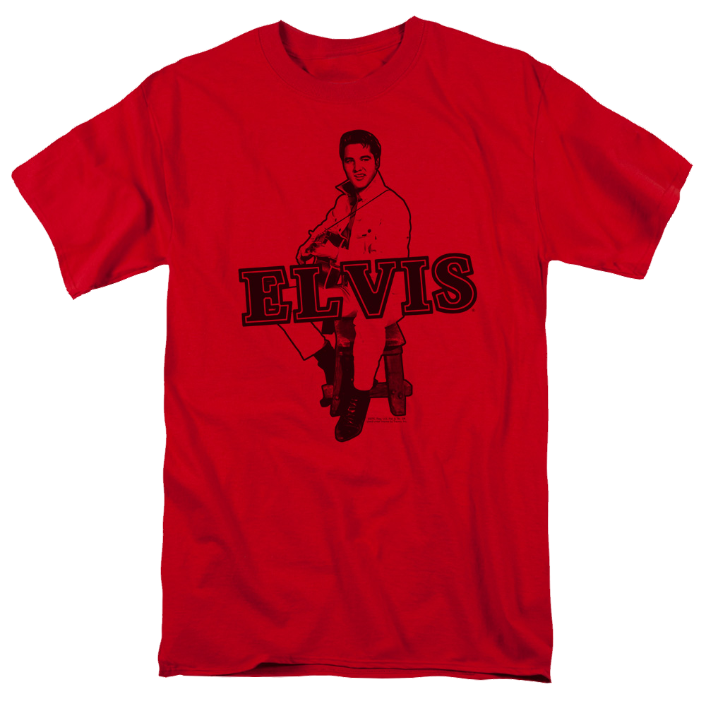 Elvis Presley Jamming - Men's Regular Fit T-Shirt Men's Regular Fit T-Shirt Elvis Presley
