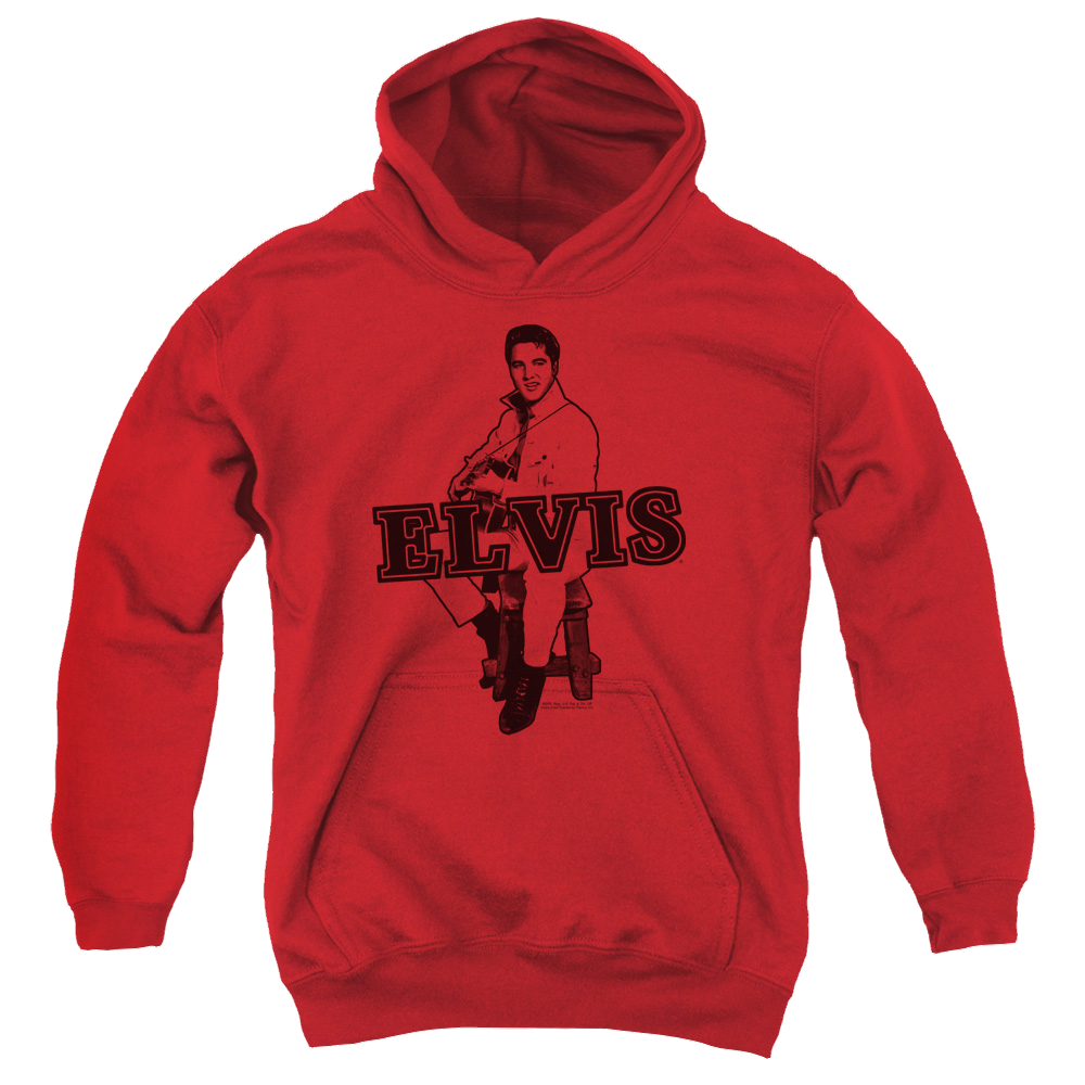 Elvis Presley Jamming - Youth Hoodie (Ages 8-12) Youth Hoodie (Ages 8-12) Elvis Presley
