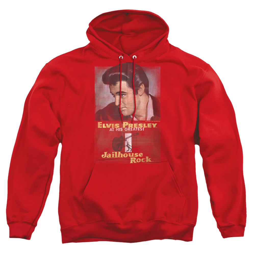 Elvis Presley Jailhouse Rock Poster - Pullover Hoodie Pullover Hoodie Elvis Presley