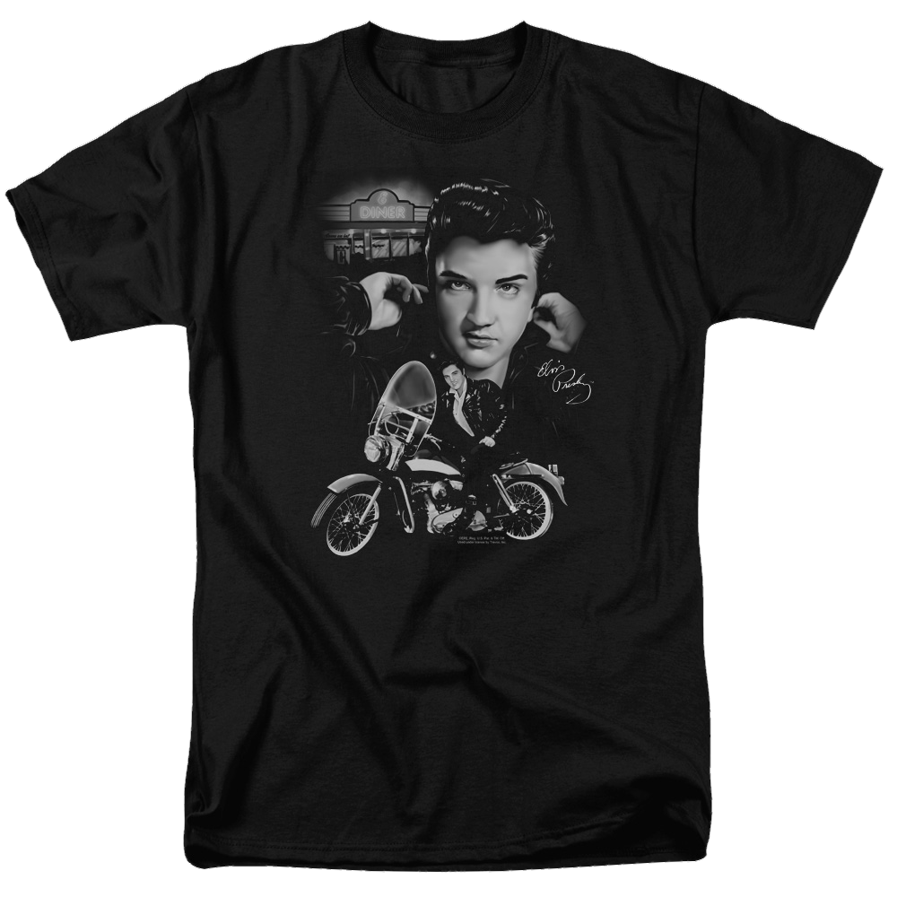 Elvis Presley The King Rides Again - Men's Regular Fit T-Shirt Men's Regular Fit T-Shirt Elvis Presley