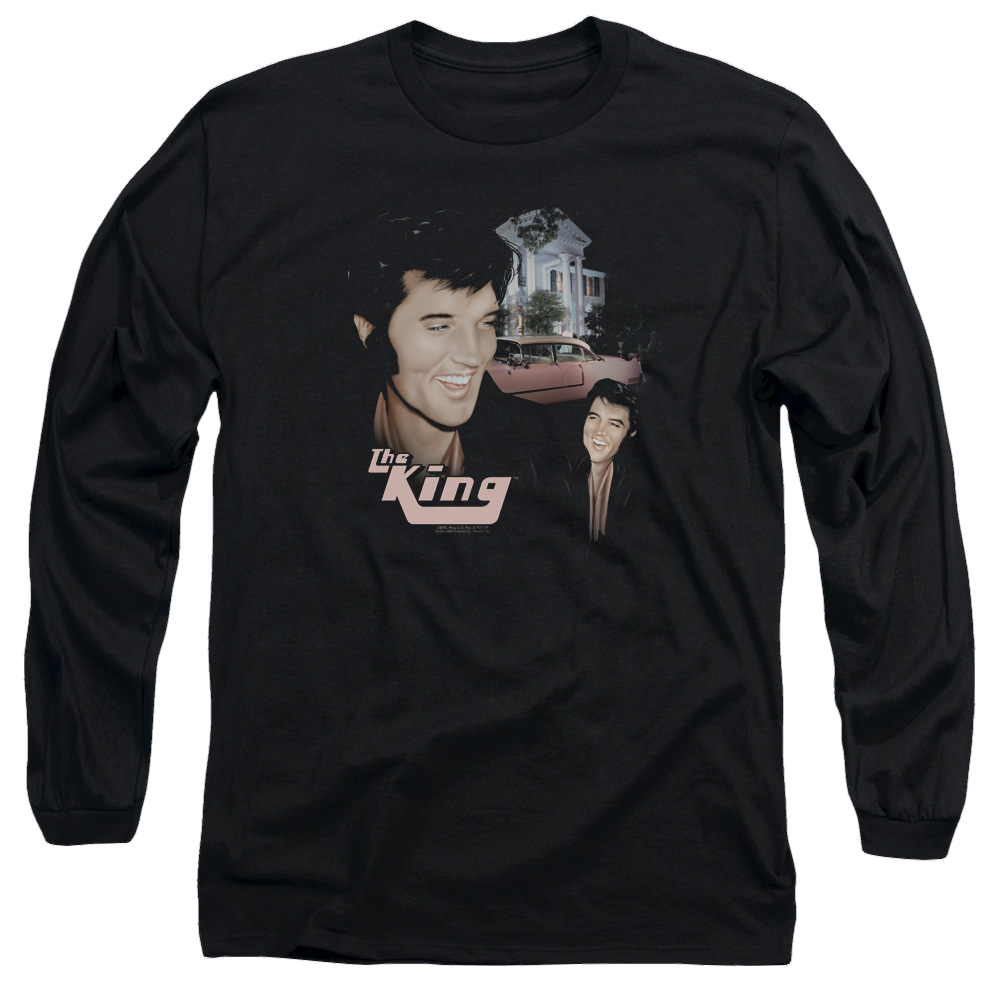 Elvis Presley Home Sweet Home - Men's Long Sleeve T-Shirt Men's Long Sleeve T-Shirt Elvis Presley