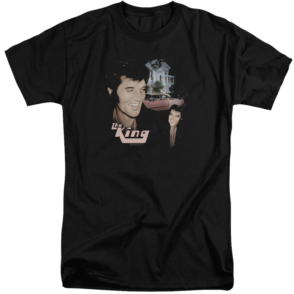 Elvis Presley Home Sweet Home - Men's Tall Fit T-Shirt Men's Tall Fit T-Shirt Elvis Presley