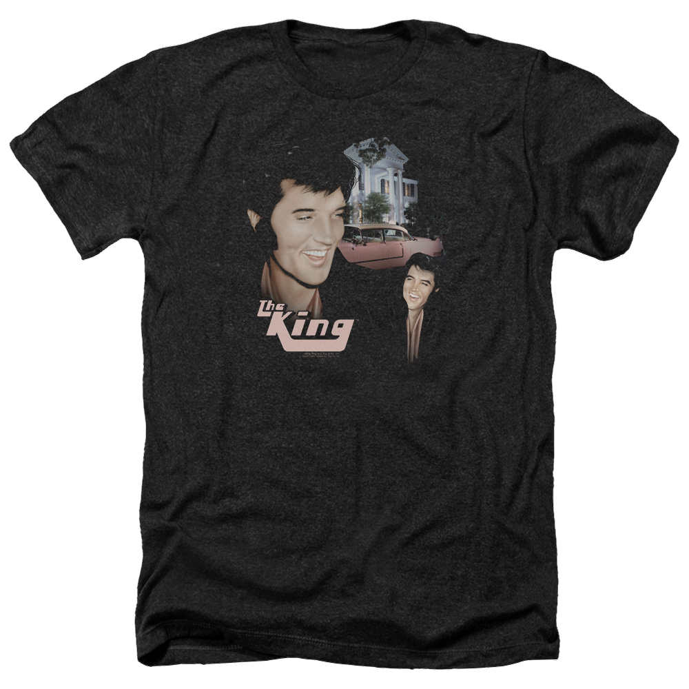 Elvis Presley Home Sweet Home - Men's Heather T-Shirt Men's Heather T-Shirt Elvis Presley