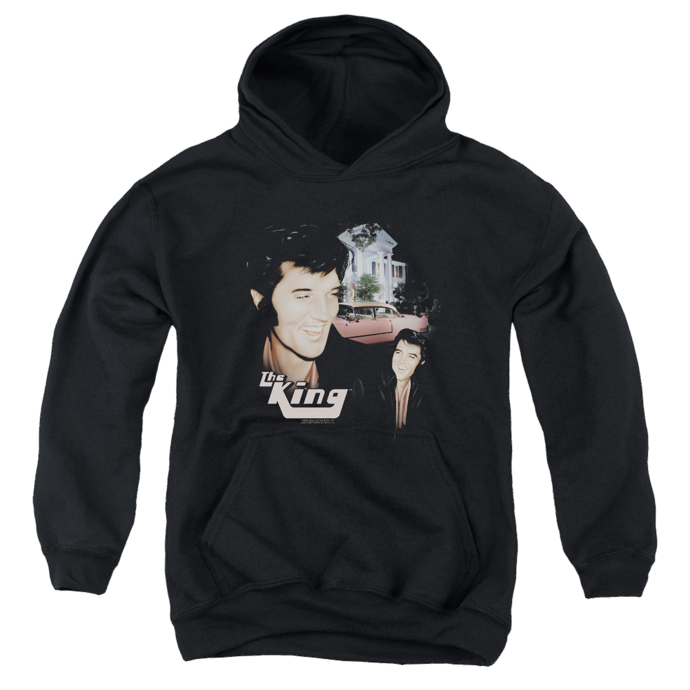 Elvis Presley Home Sweet Home - Youth Hoodie (Ages 8-12) Youth Hoodie (Ages 8-12) Elvis Presley