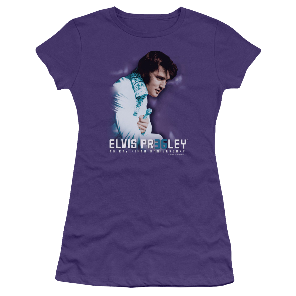 Elvis Presley 35th Anniversary 2 - Juniors T-Shirt Juniors T-Shirt Elvis Presley