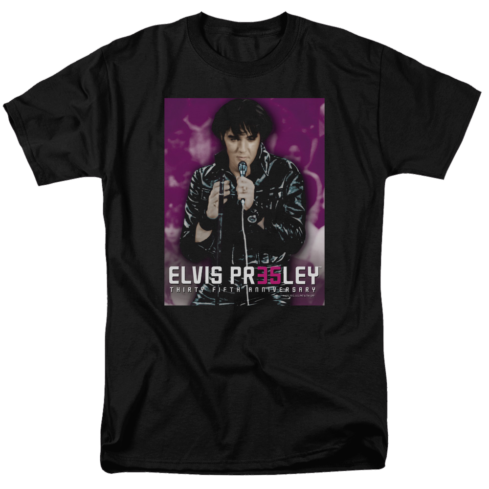 Elvis Presley 35 Leather - Men's Regular Fit T-Shirt Men's Regular Fit T-Shirt Elvis Presley