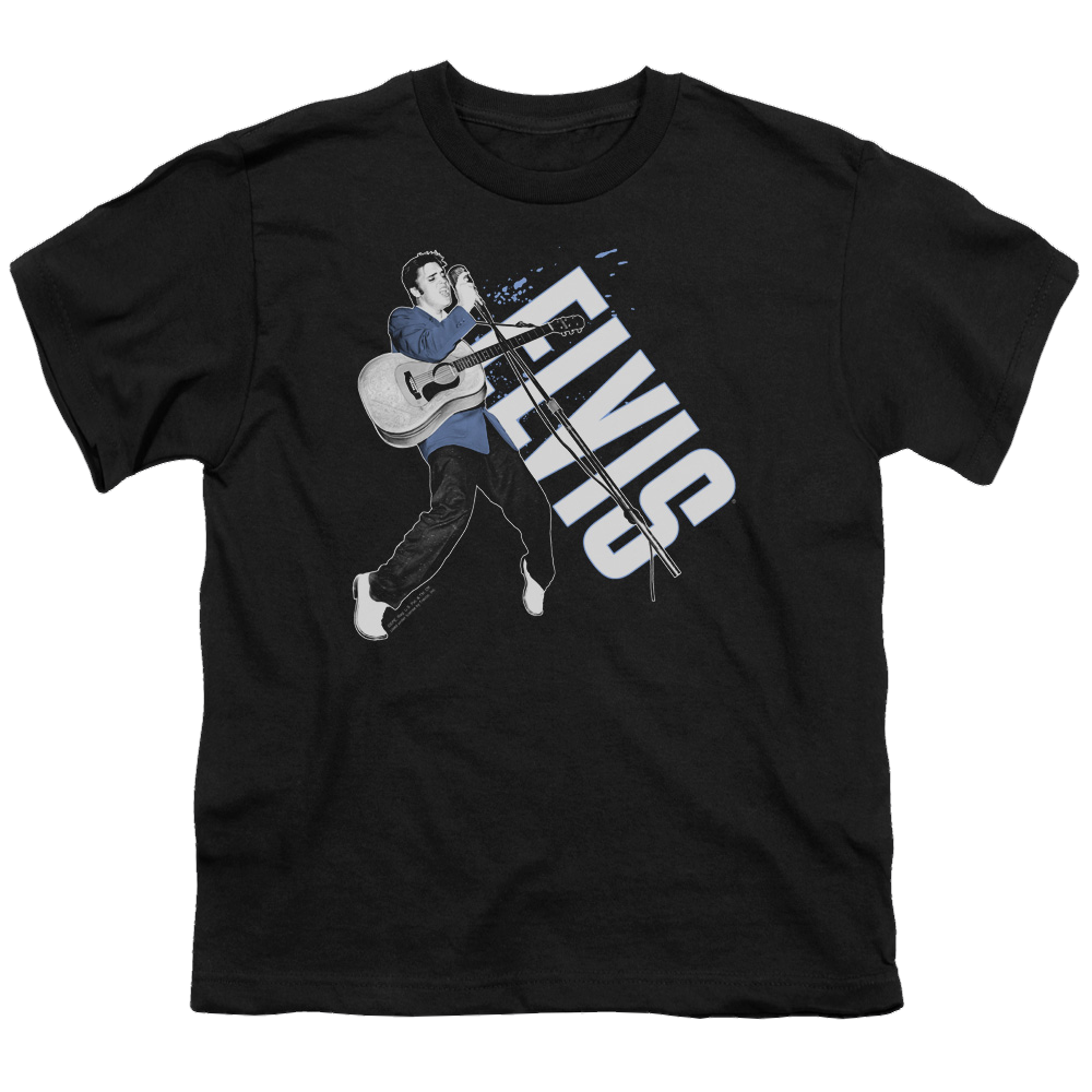 Elvis Presley On His Toes - Youth T-Shirt (Ages 8-12) Youth T-Shirt (Ages 8-12) Elvis Presley