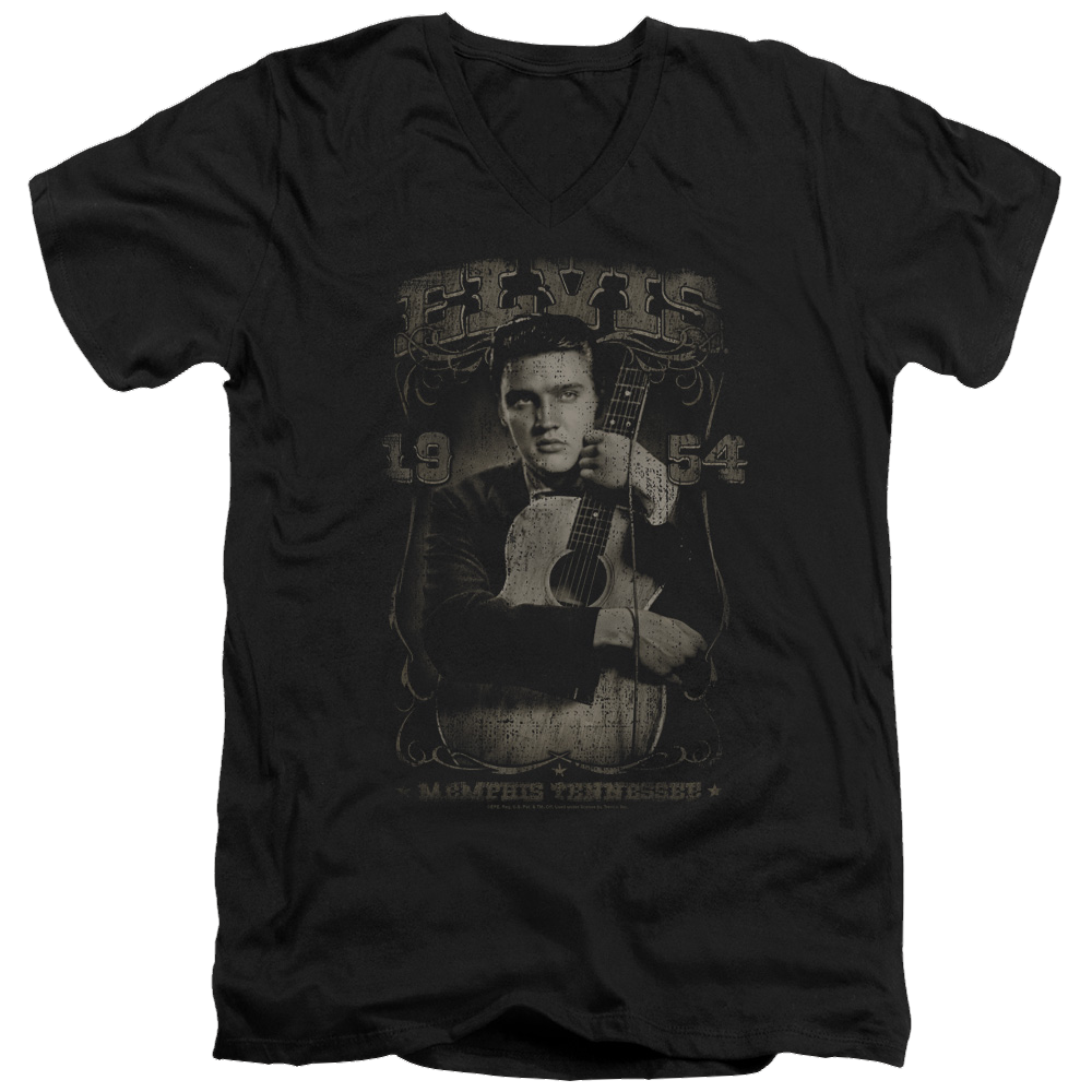 Elvis Presley 1954 - Men's V-Neck T-Shirt Men's V-Neck T-Shirt Elvis Presley