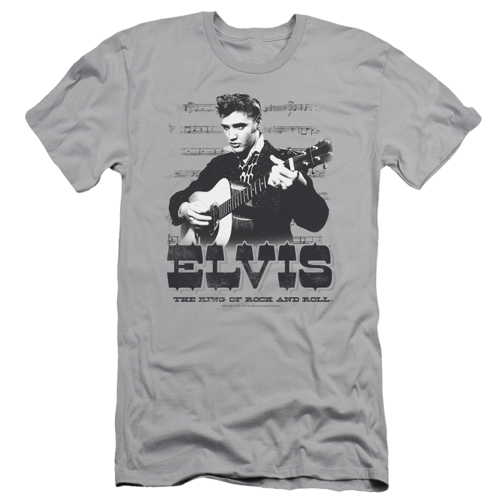 Elvis Presley The King Of - Men's Slim Fit T-Shirt Men's Slim Fit T-Shirt Elvis Presley