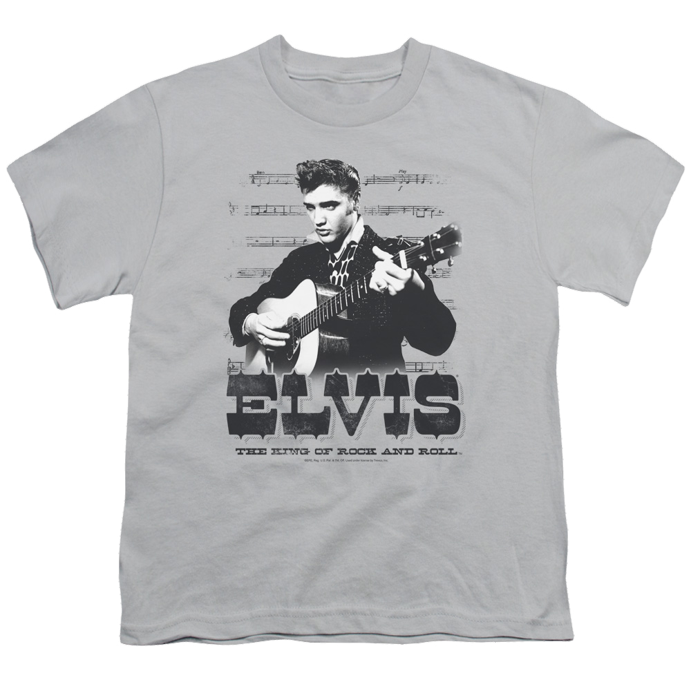 Elvis Presley The King Of - Youth T-Shirt (Ages 8-12) Youth T-Shirt (Ages 8-12) Elvis Presley