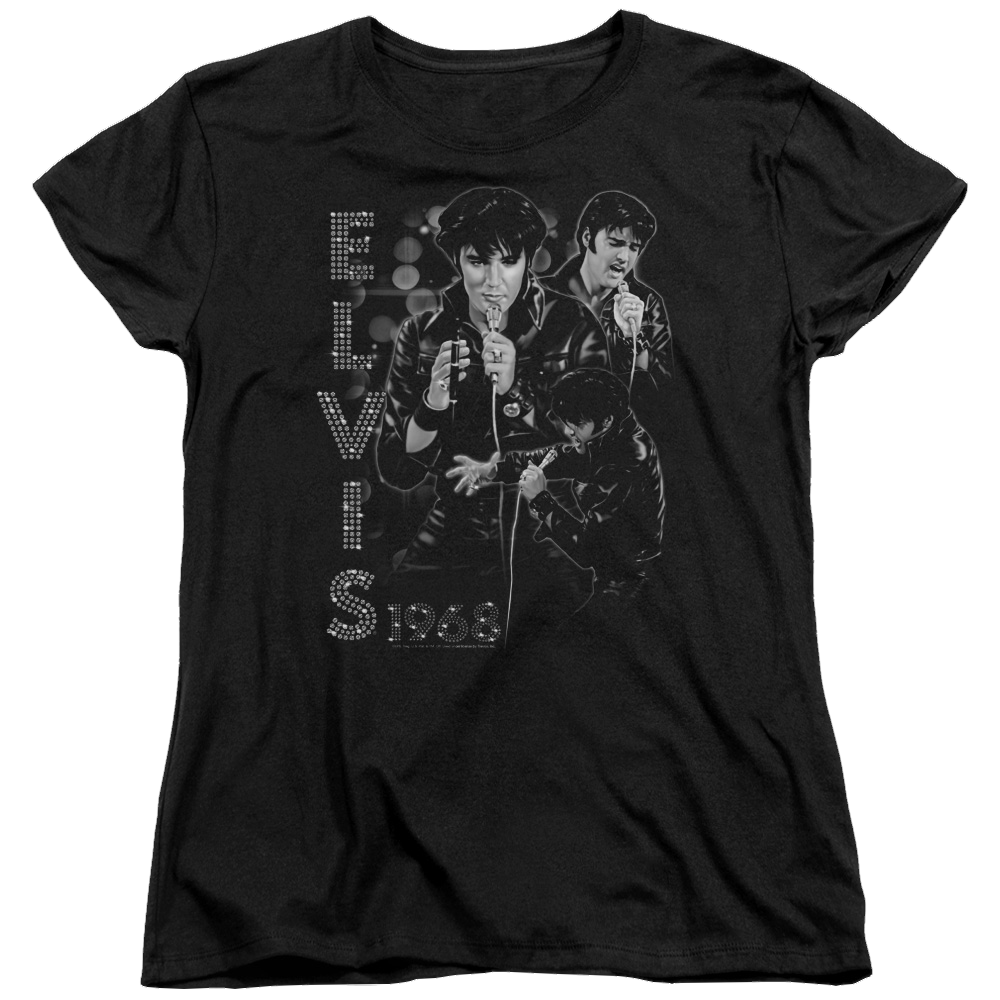 Elvis Presley Leathered - Women's T-Shirt Women's T-Shirt Elvis Presley