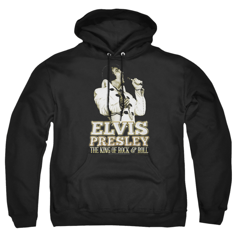 Elvis Presley Golden - Pullover Hoodie Pullover Hoodie Elvis Presley