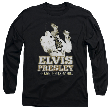 Elvis Presley Golden - Men's Long Sleeve T-Shirt Men's Long Sleeve T-Shirt Elvis Presley