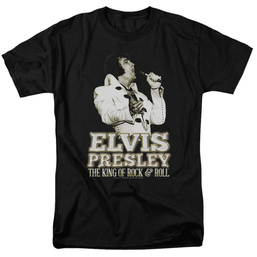 Elvis Presley Golden - Men's Regular Fit T-Shirt Men's Regular Fit T-Shirt Elvis Presley