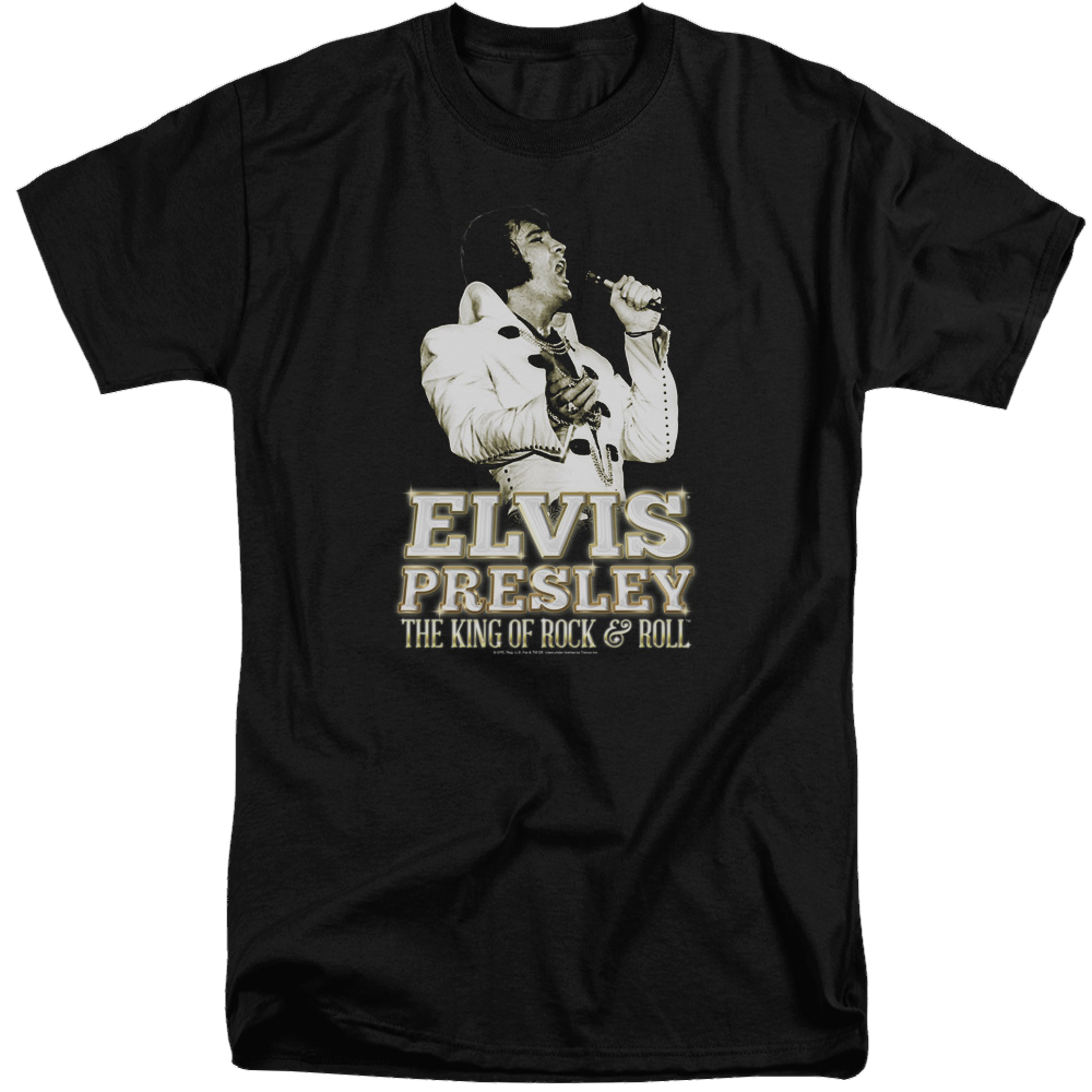 Elvis Presley Golden - Men's Tall Fit T-Shirt Men's Tall Fit T-Shirt Elvis Presley