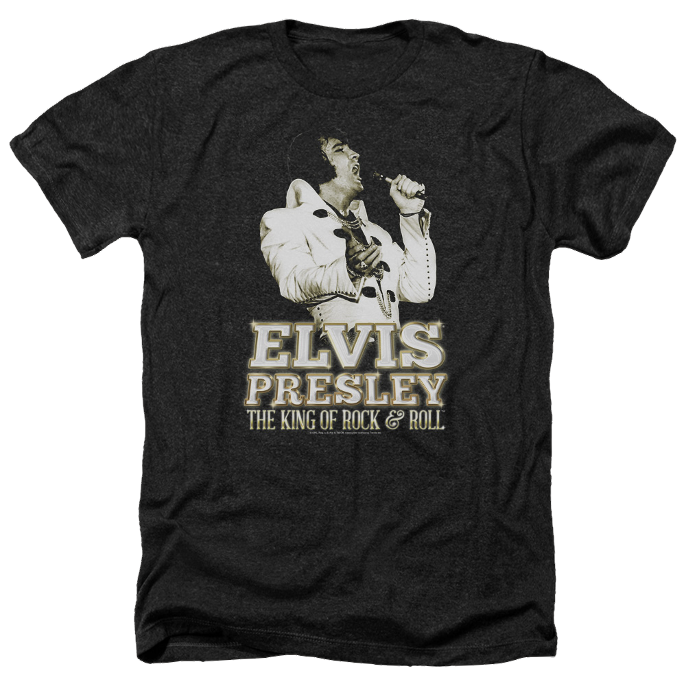 Elvis Presley Golden - Men's Heather T-Shirt Men's Heather T-Shirt Elvis Presley